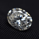 Oval Cut Moissanite 1.24 Ct D Color VVS1 Clarity CERTIFIED Loose Gemstone 1 Pcs
